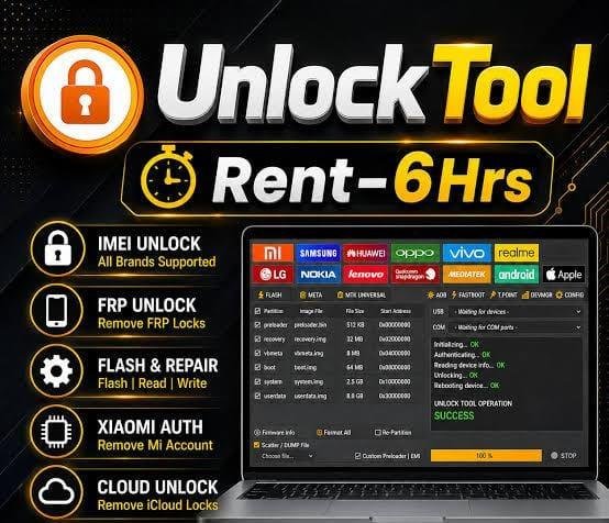 UnlockTool 6 Hours  Fast (24x7) source 1